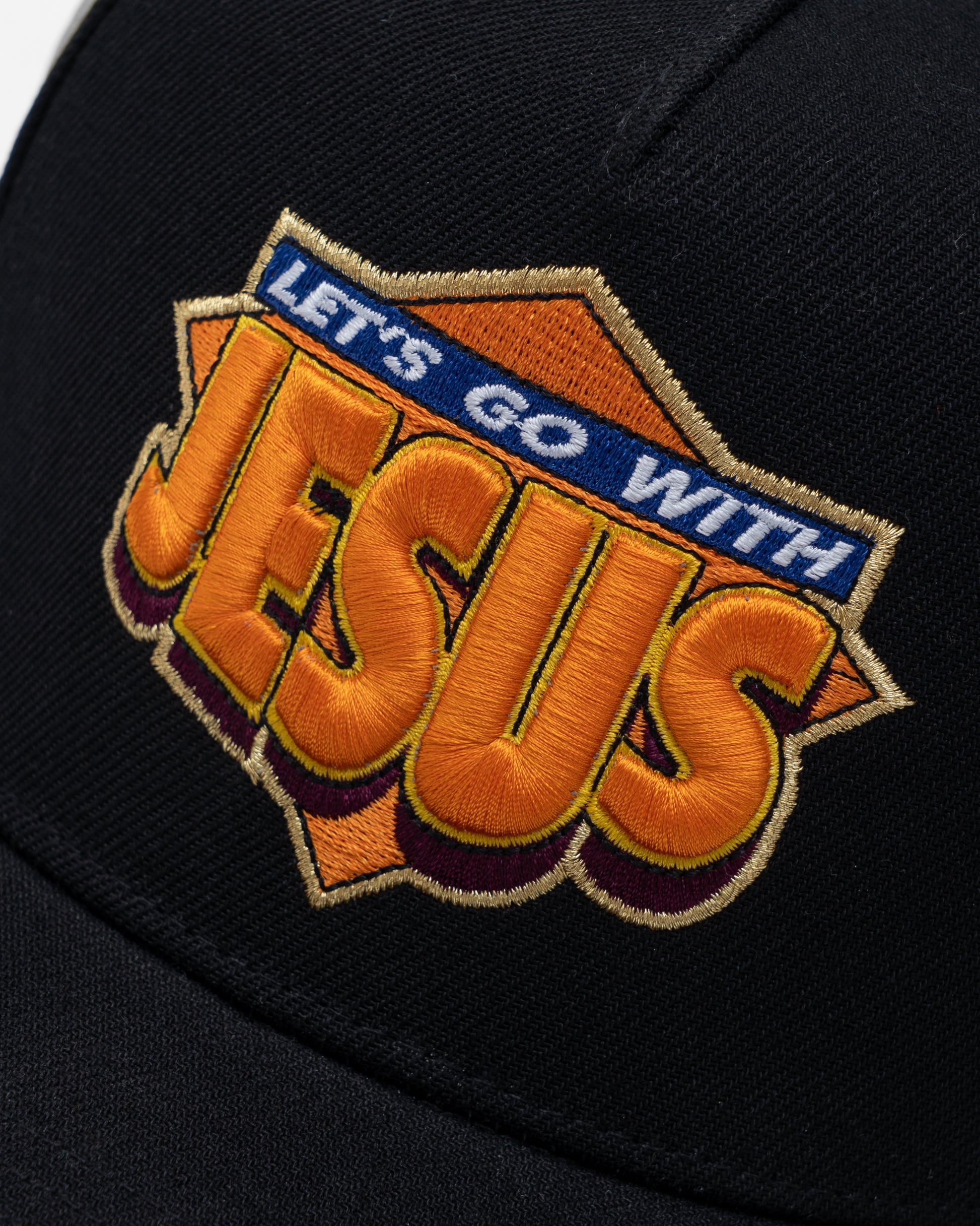 All Over Embroidered Snapback