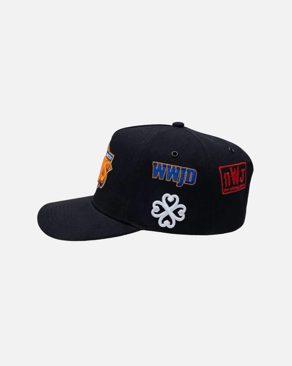 All Over Embroidered Snapback